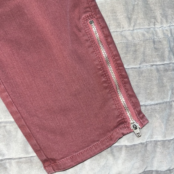 Just Black Dean Skinny jeans burgundy color size 31P - Picture 3 of 5